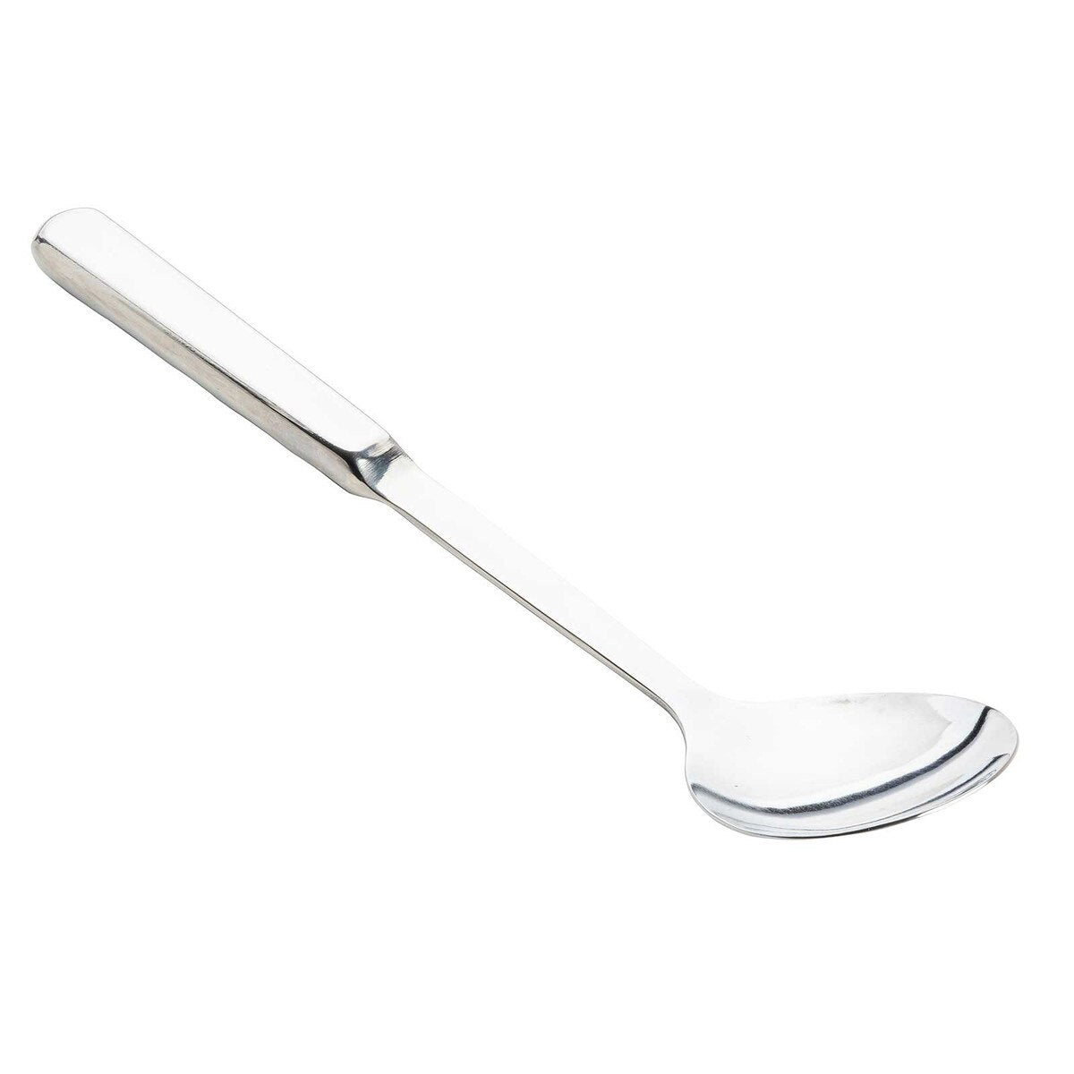 Holden Collection™ 11.75" Solid Spoon - Stainless Steel, Hollow Handle, Hollow Handle, Hollow Handle