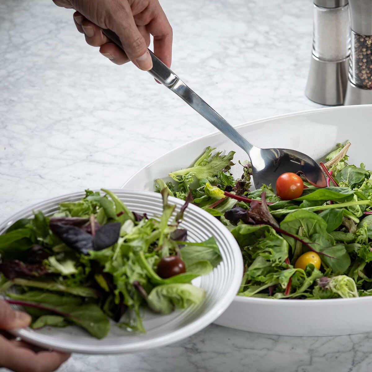 Holden Collection™ 11.75" Notched Spoon - Stainless Steel, Hollow Handle