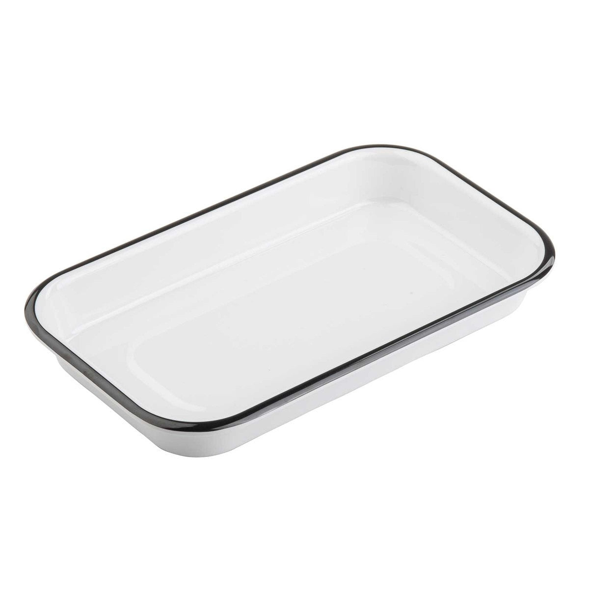 Canteen Collection 10.125" x 6" Sheet Pan - Melamine, White/Black