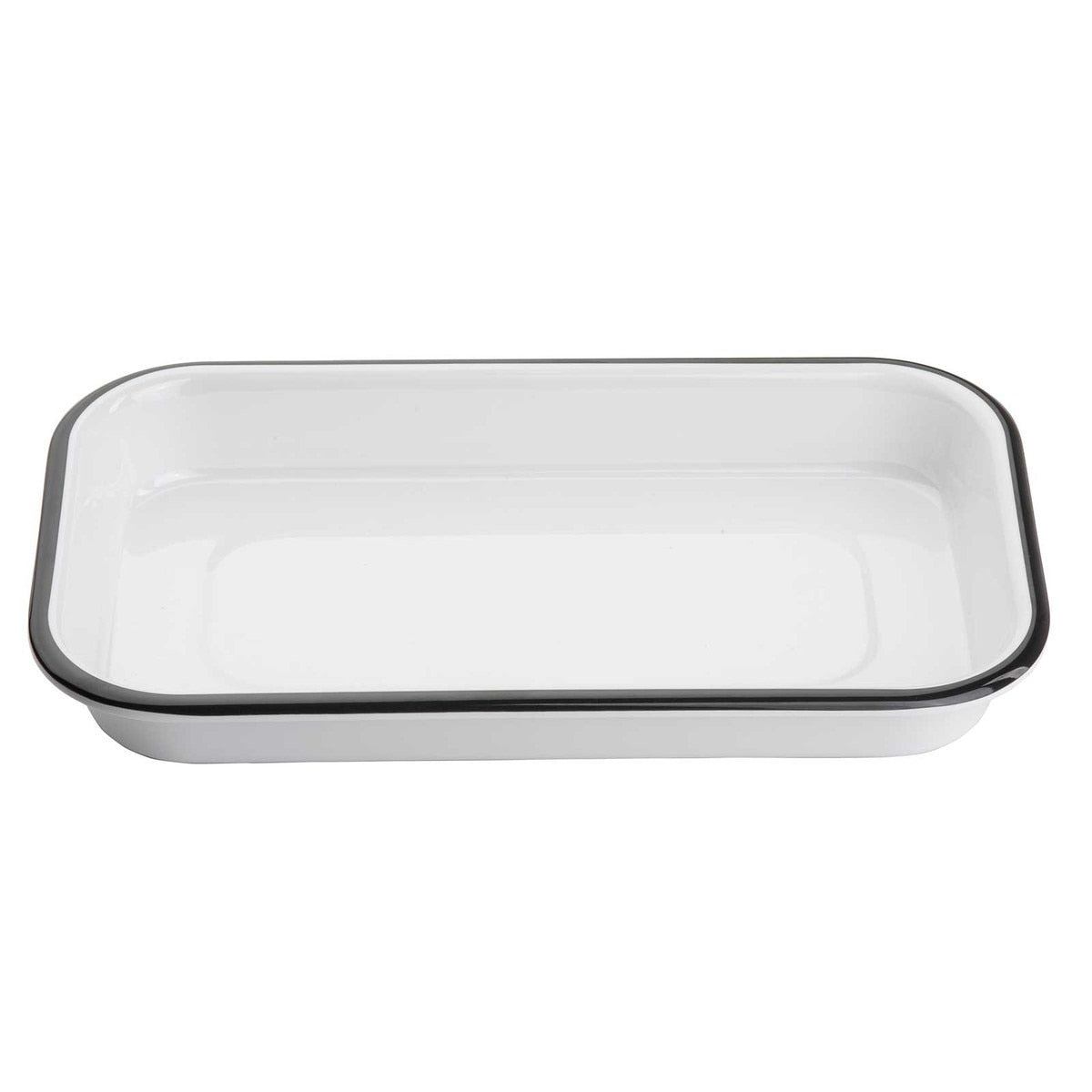 Canteen Collection 10.125" x 6" Sheet Pan - Melamine, White/Black