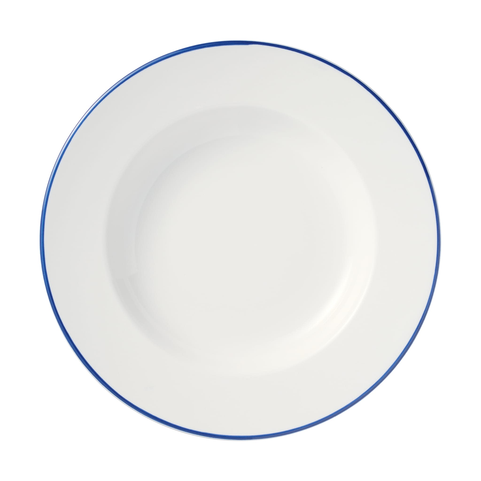 Porcelana Linea 12" Pasta Bowl, Blue