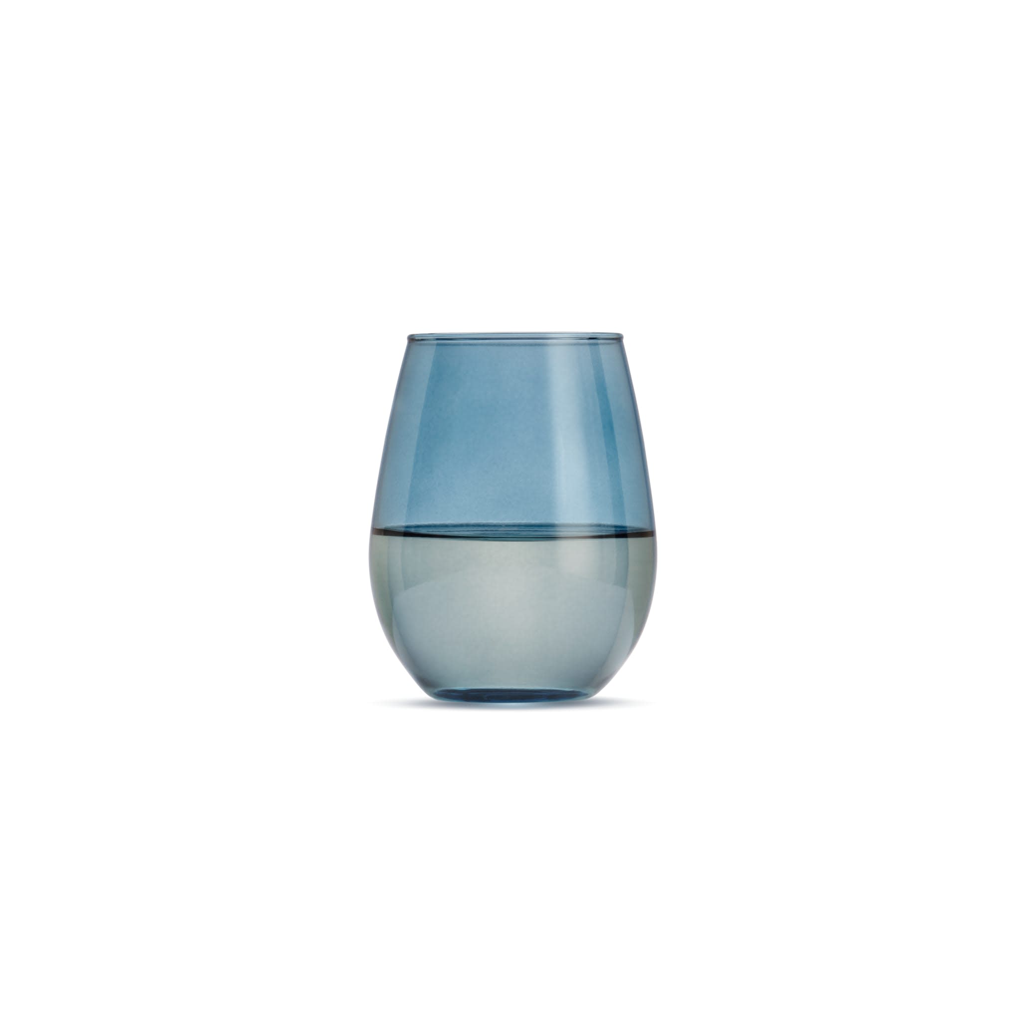 11.75 oz. Stemless Wine Glass, Sapphire