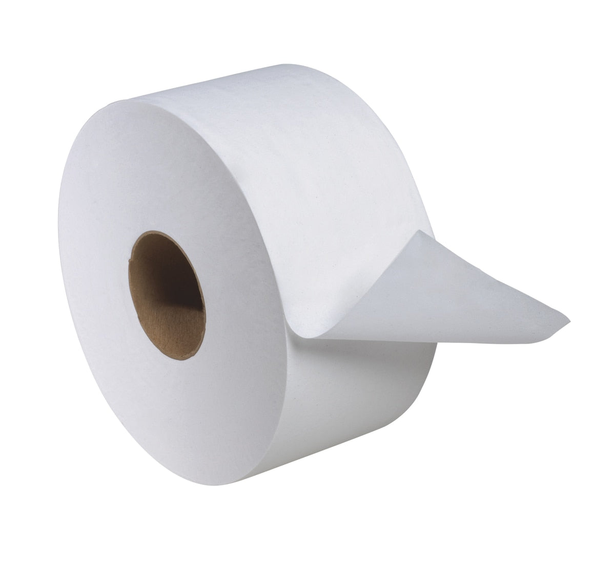 Mini Jumbo Bath Tissue Roll, 2-Ply, White, 750'