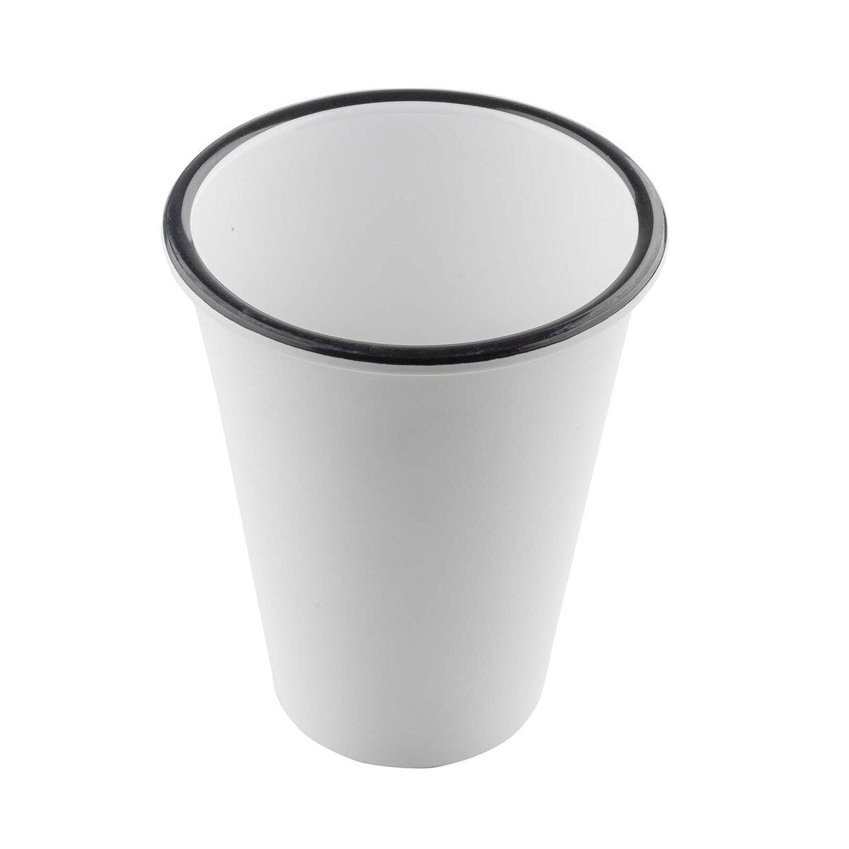 Canteen Collection 16 oz. Tumbler - Melamine, White/Black