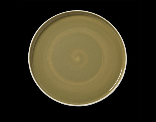 Nordic Coupe Plate, 6.5", Nyx Olive