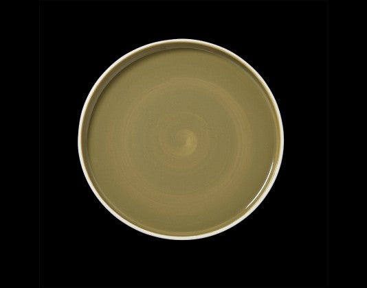 Nordic Coupe Plate, 11", Nyx Olive