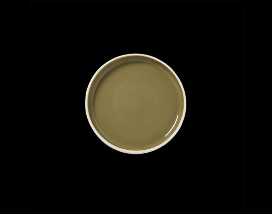 Nordic Coupe Plate, 8", Nyx Olive