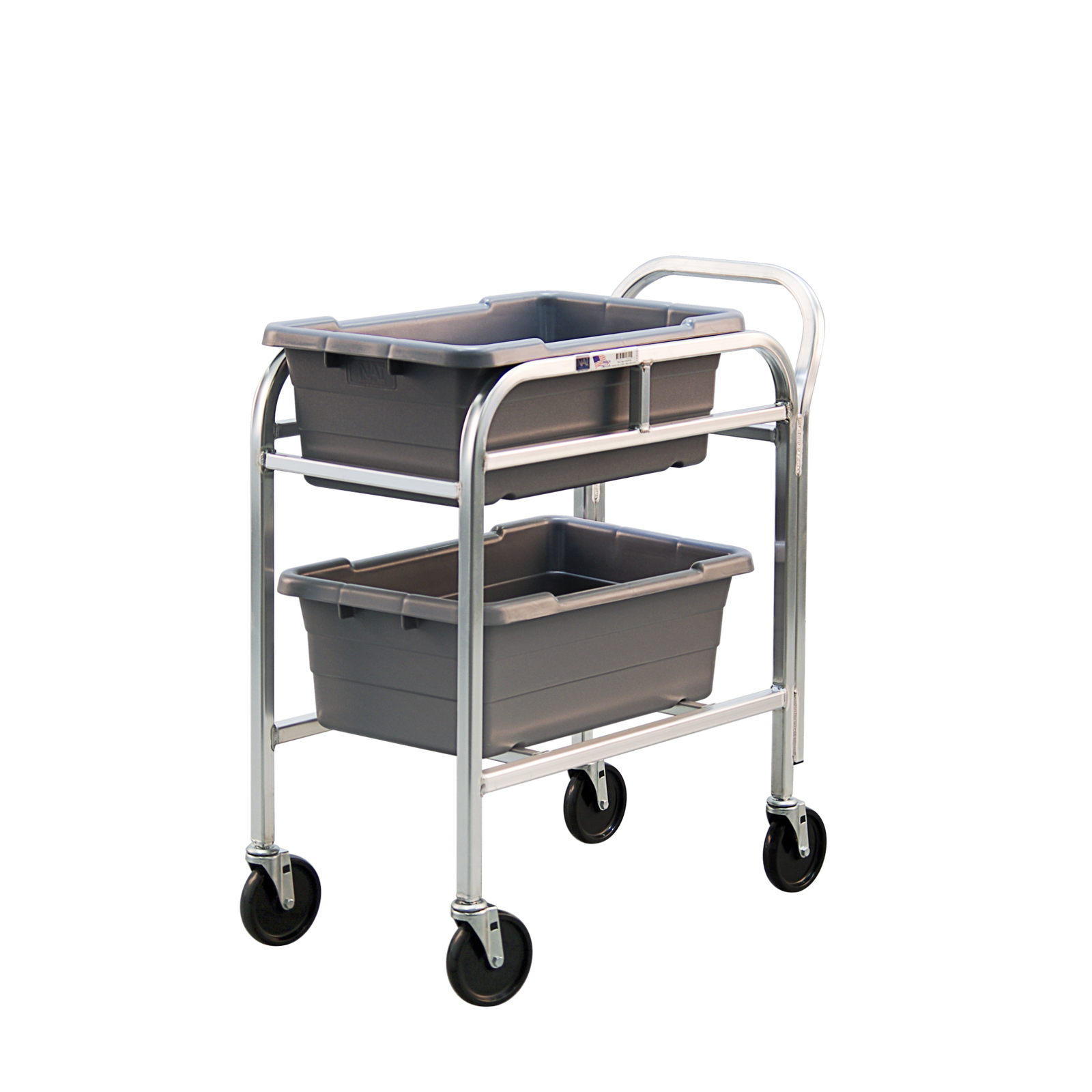 2-Lug Dolly with Push Handle - Easy Steering