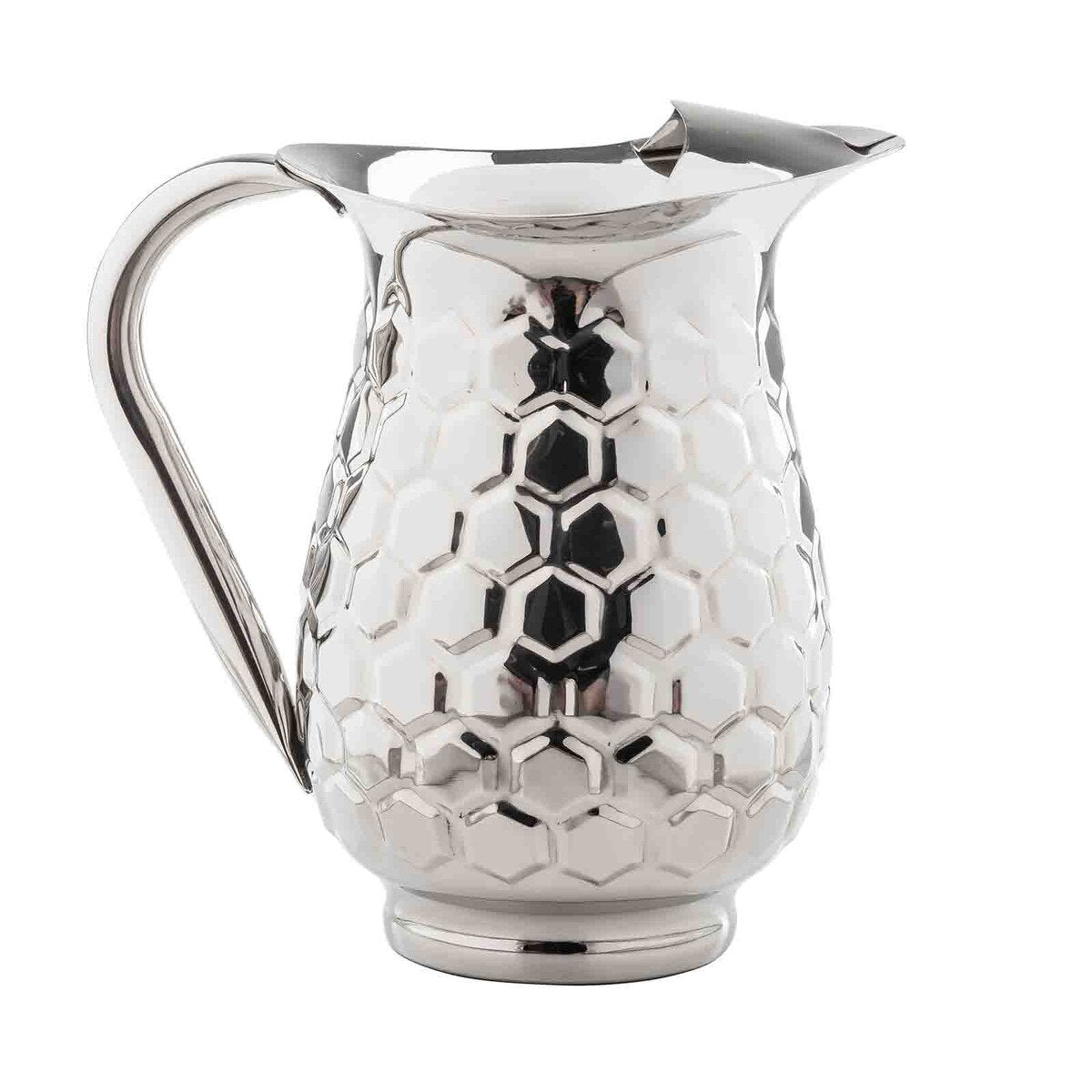2.5 qt. Hive Collection Pitcher - Stainless Steel