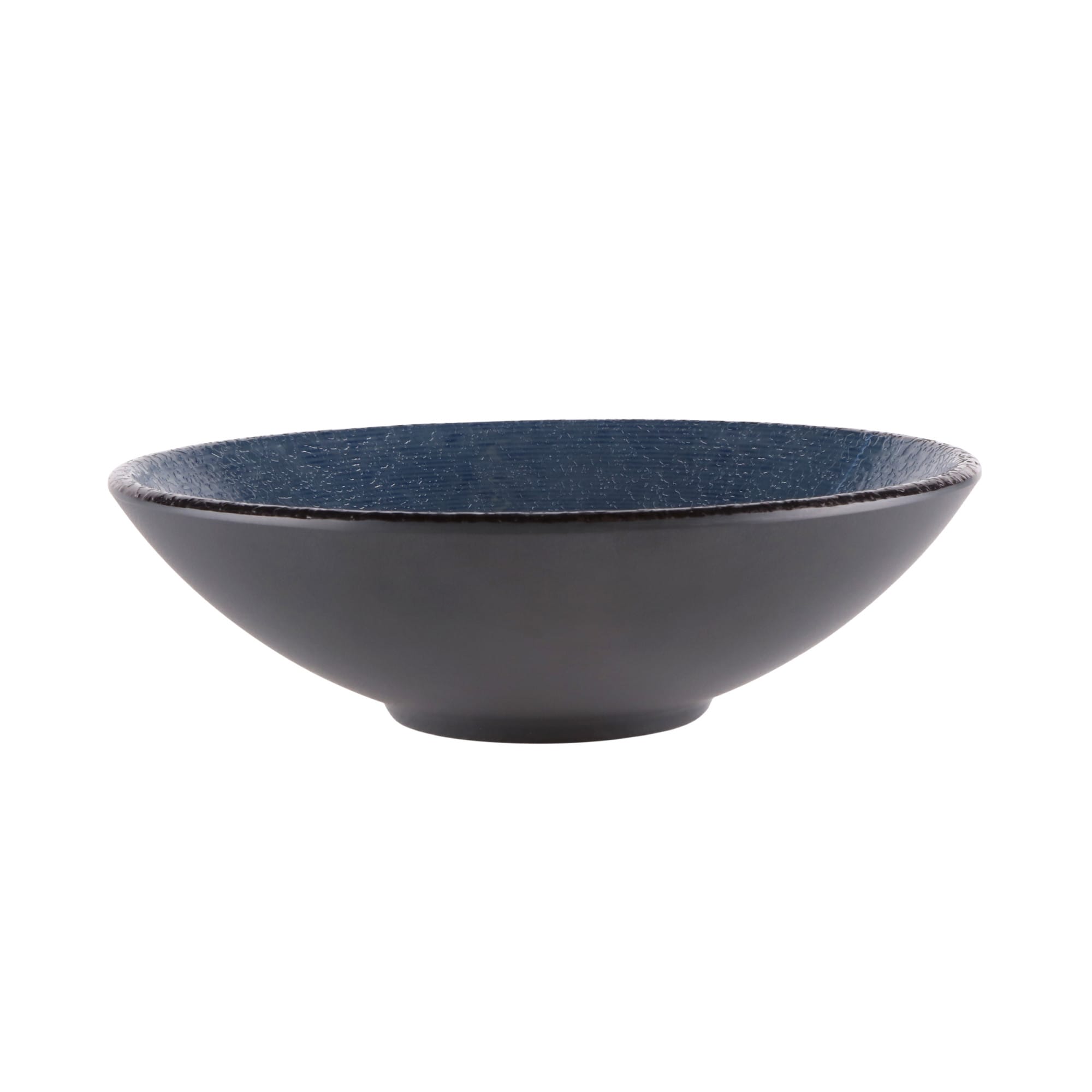 Elite Global Solutions Catalina 20 oz. Round Melamine Bowl, Dark Blue