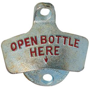 3-1/4" Starr X Cast Bottle Opener, Die Cast Zinc