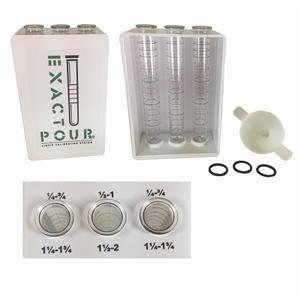 Exacto Pour™ 3-Tube Bar Test Kit