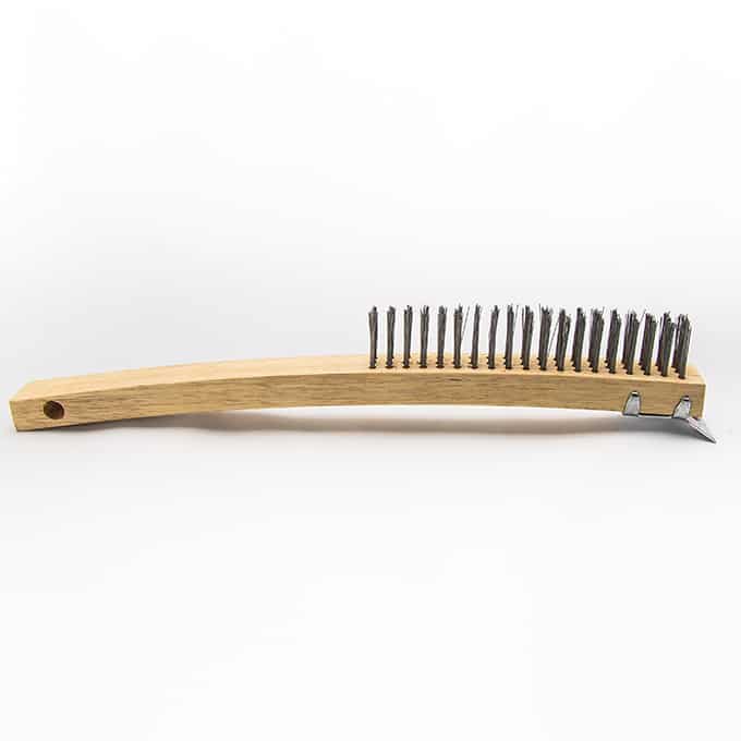 Wire Brush/Scraper, 13-1/2"L