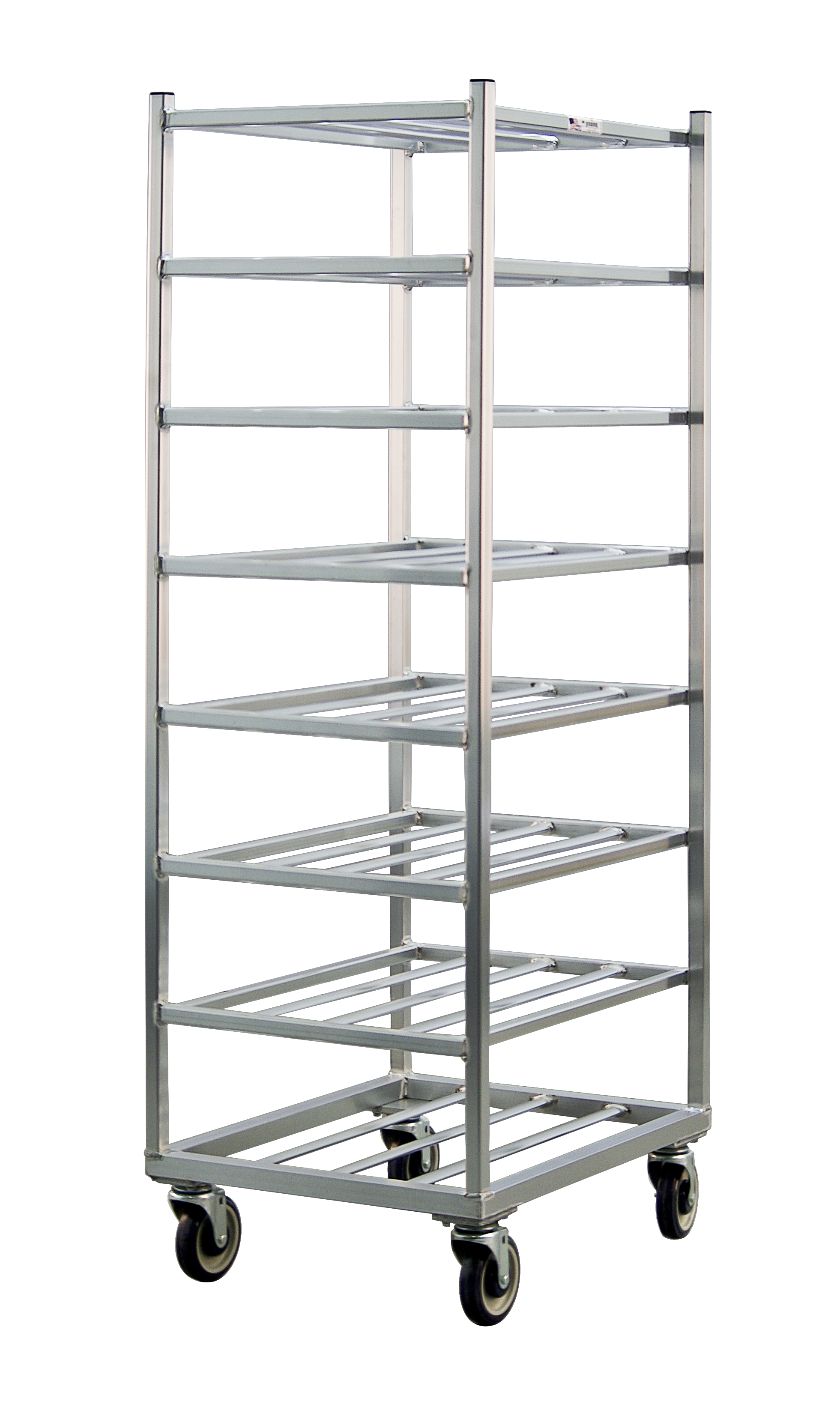 8-Shelf Universal Cart - Front & Side Loading