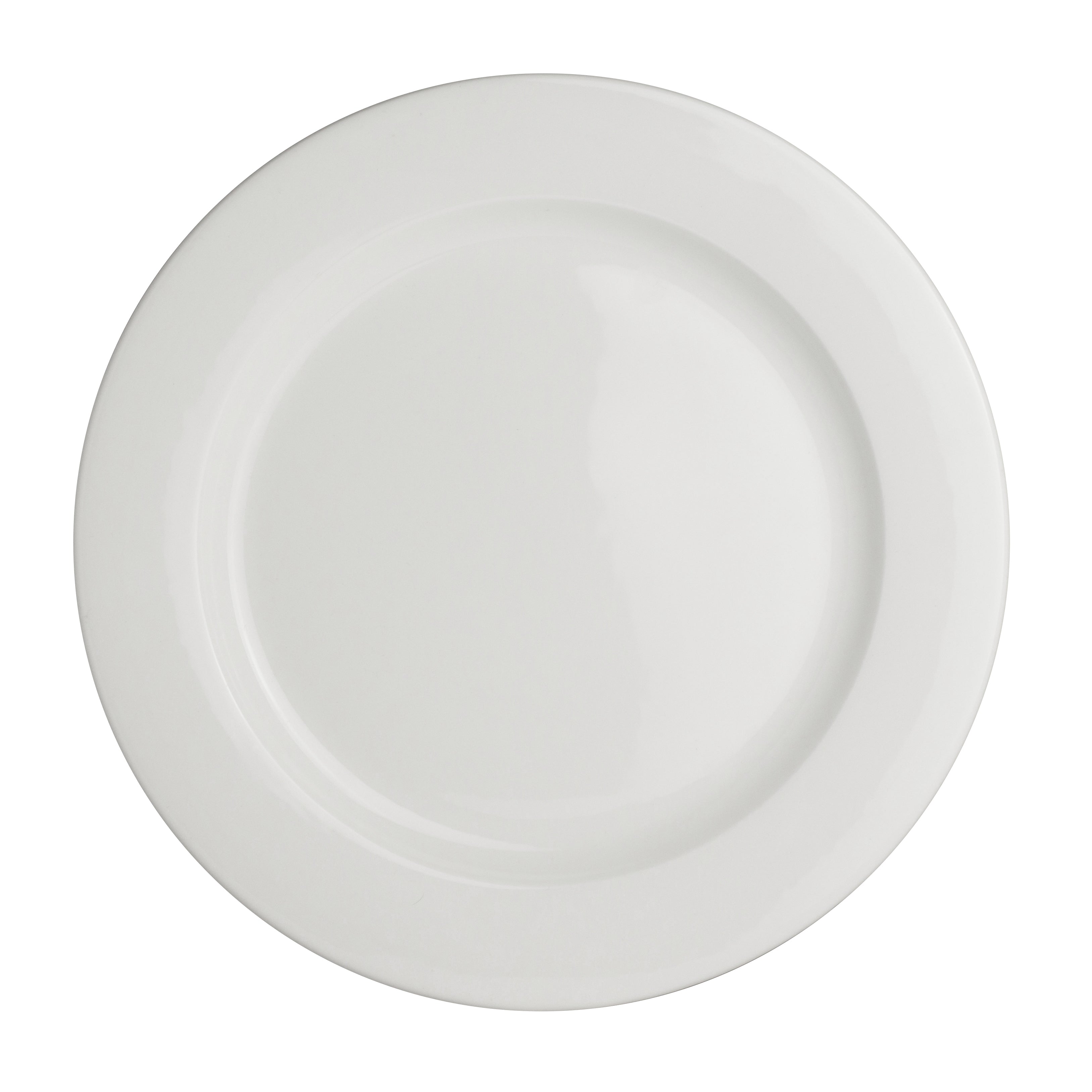 Flat Rim Plate 10.0" Dia. Monaco