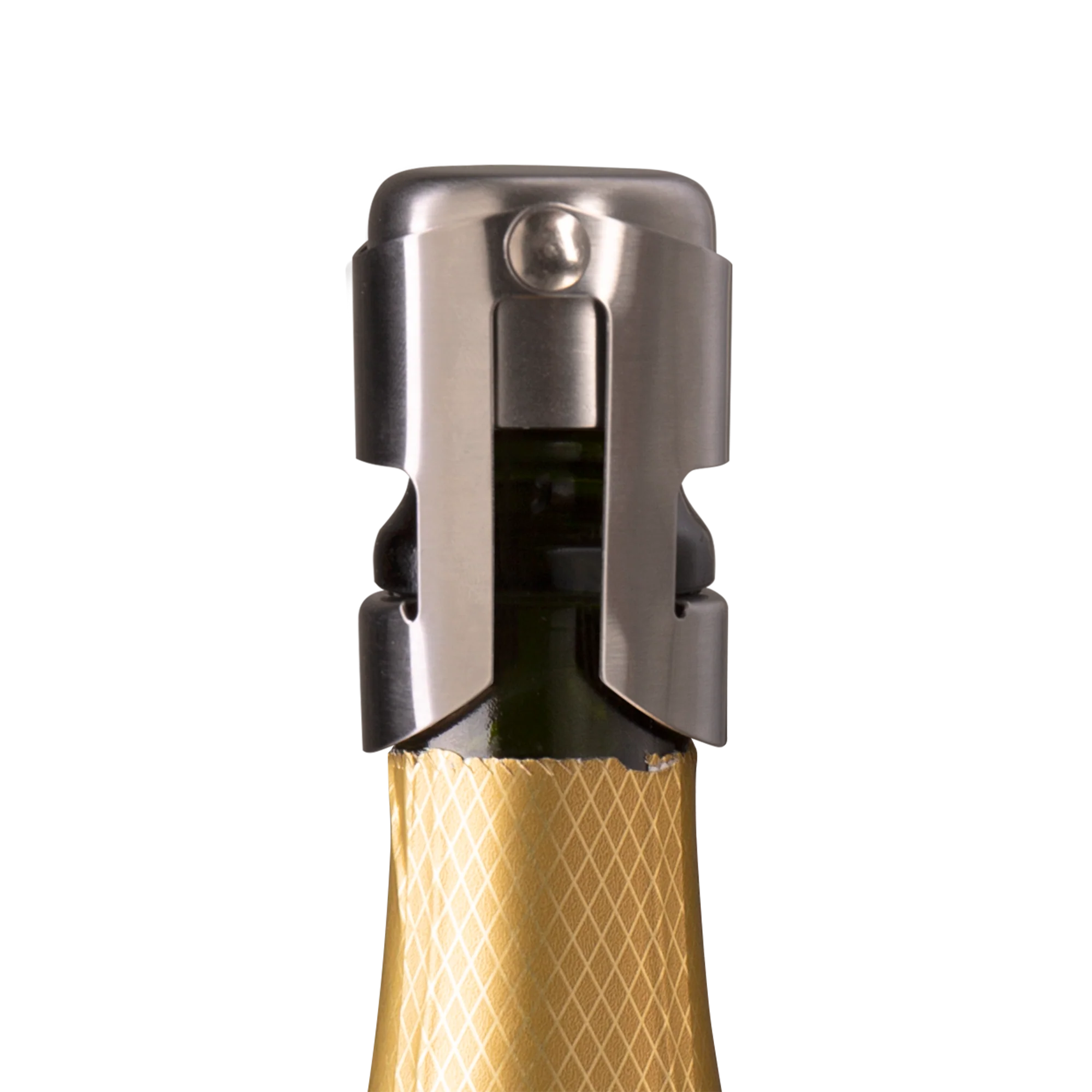 VacuVin® Champagne Stopper, Stainless Steel