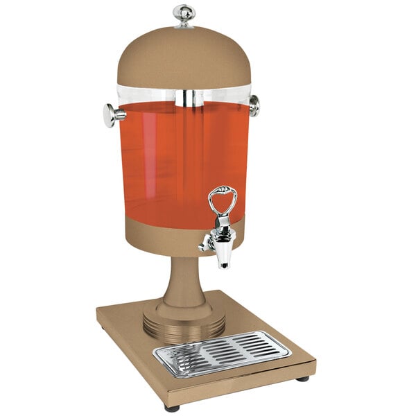 Park Avenue 2 Gallon Round Beverage Dispenser, XYLO Bronze Finish