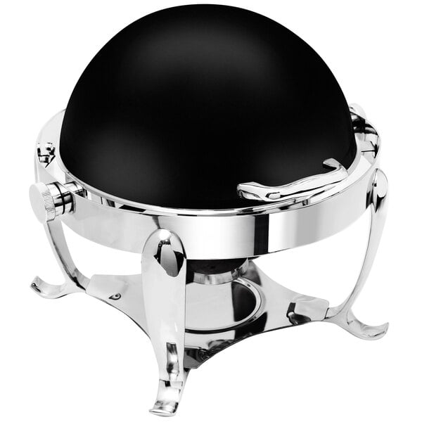 Park Avenue 4 lb Round Chafing Dish, XYLO Black Finish