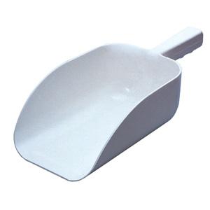 82 oz. Stackable Scoop, White Plastic