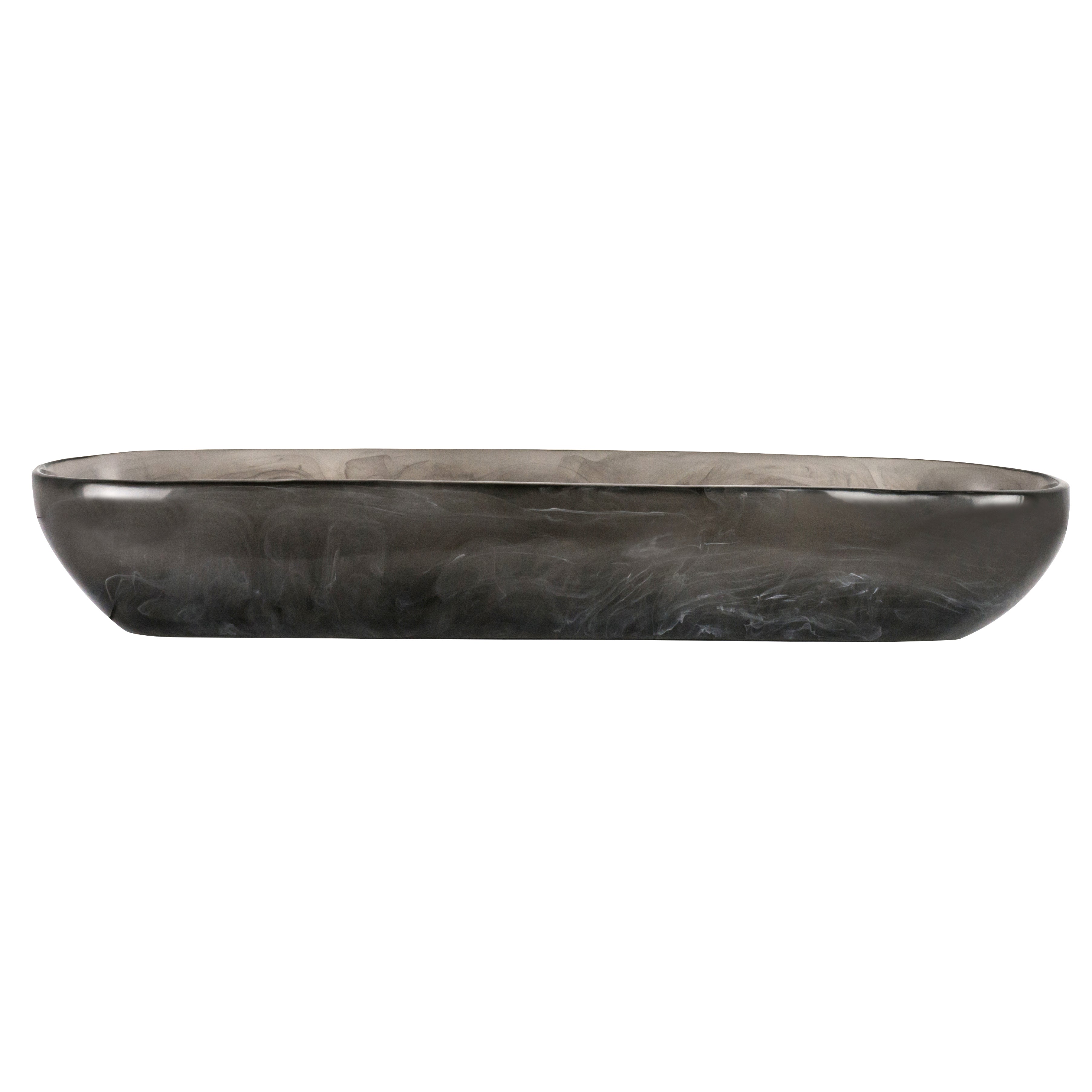 Trough Centerpiece L 22.0" W 6.0" (3.5 Qt) Wave