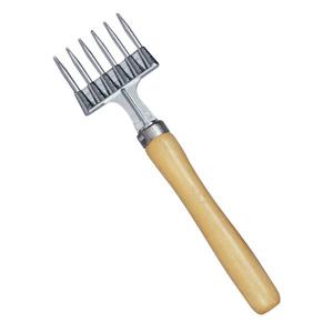 9" Ice Chipper, 6-Point, Wood Handle
