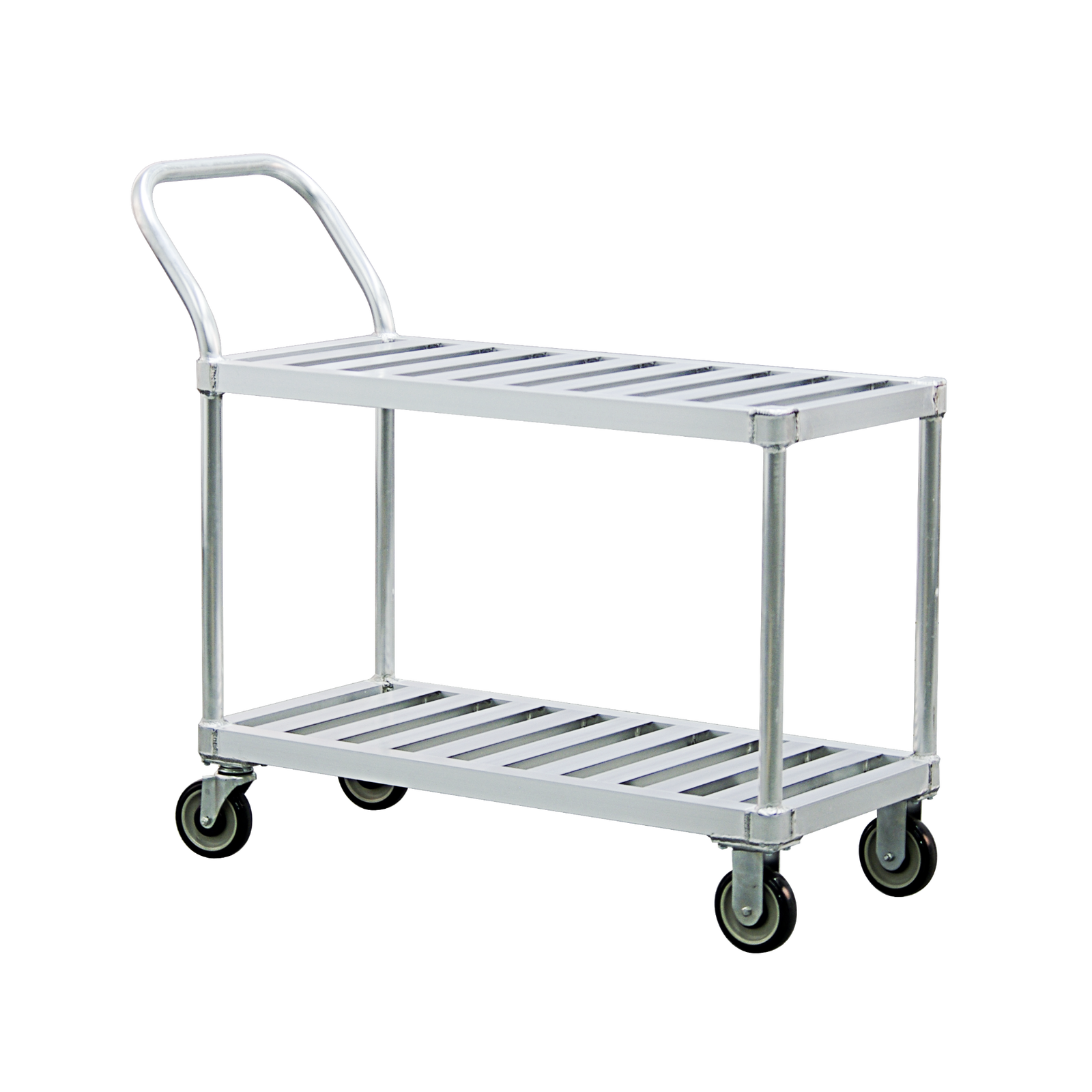 Dual T-Bar Shelf Cart 19"x48" - 1000 lb Capacity
