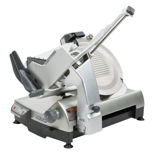 13" Heavy Duty Automatic Meat Slicer with Interlocks and Removable Knife- 1/2 hp - 120V - 60 Hz
