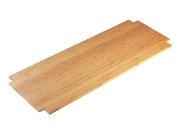Bamboo 32" x 12" Notched Display Shelf