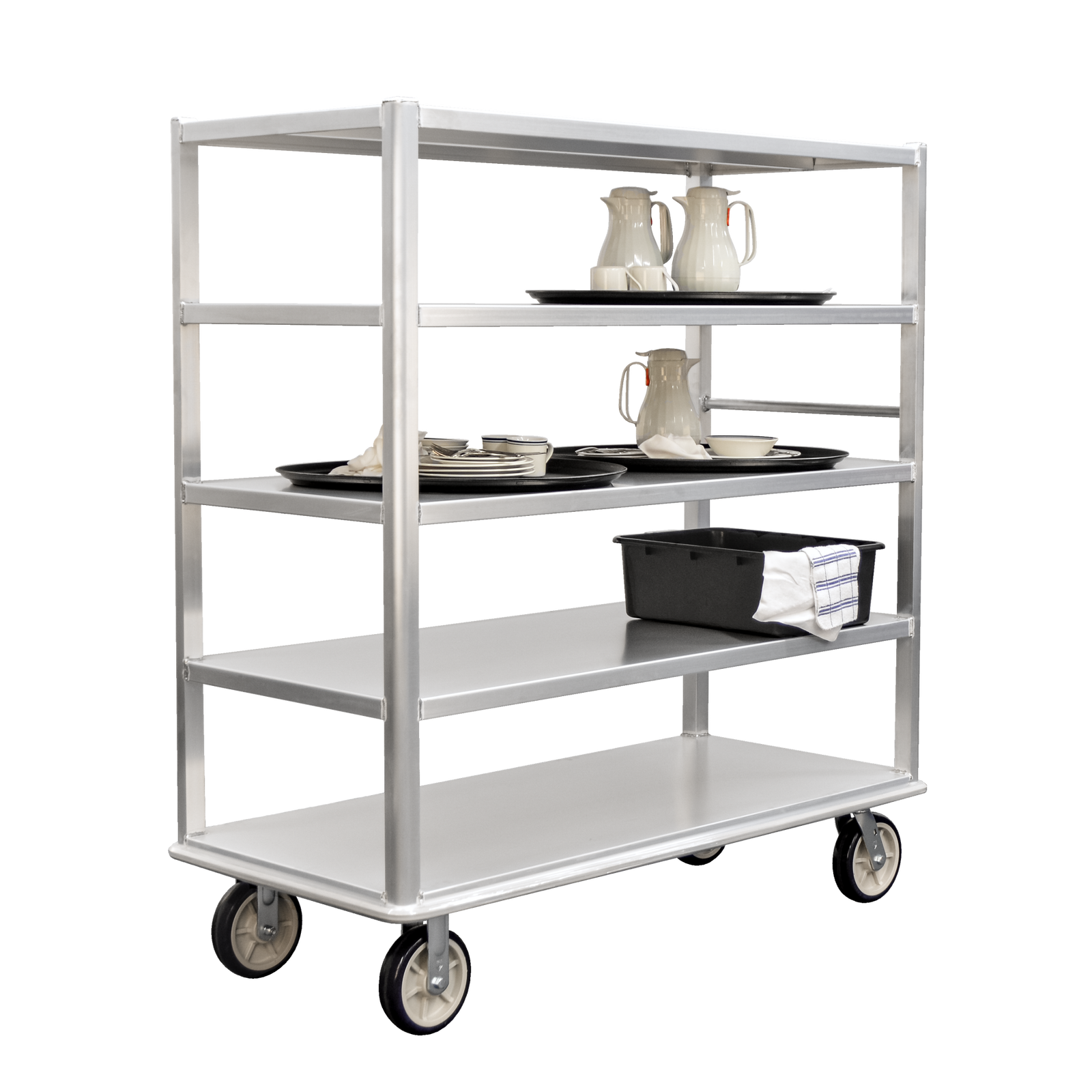 Queen Mary Cart 62"x29" - 5-Shelf 3000 lb Capacity