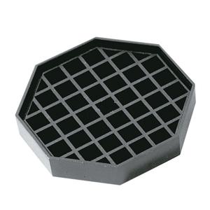 4-1/2" Octagon Drip Catcher, Black