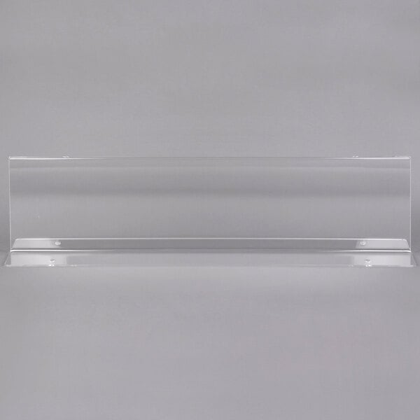 Versa Food Bar Sign Holder Clear