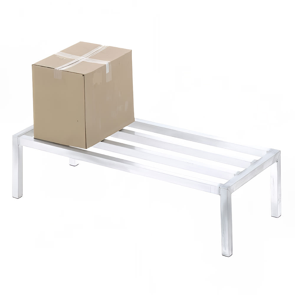 36" x 14" x 12" Tubular Aluminum Dunnage Rack, Promo Series - 2,000 lb. Capacity