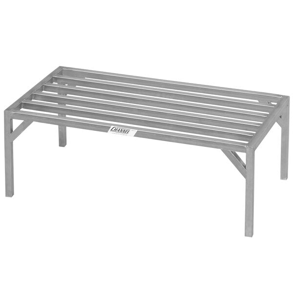 42" x 20" x 12" Tubular Stainless-Steel Dunnage Rack, Stainless Series - 4,000 lb. Capacity