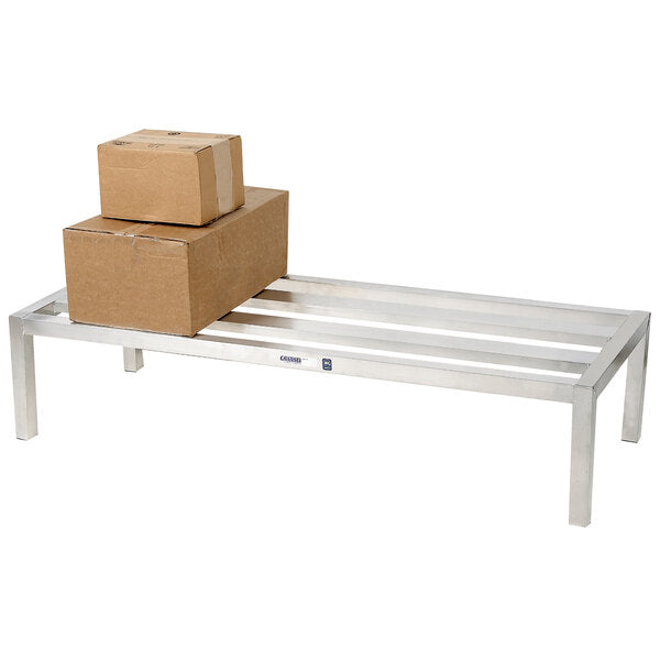 54" x 20" x 12" Heavy-Duty E-Channel Aluminum Dunnage Rack, Heavy-Duty  Series - 3,000 lb. Capacity
