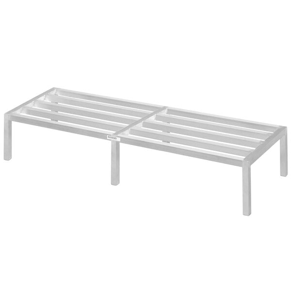 72" x 20" x 12" Tubular Aluminum Dunnage Rack, Standard Series - 2,200 lb. Capacity