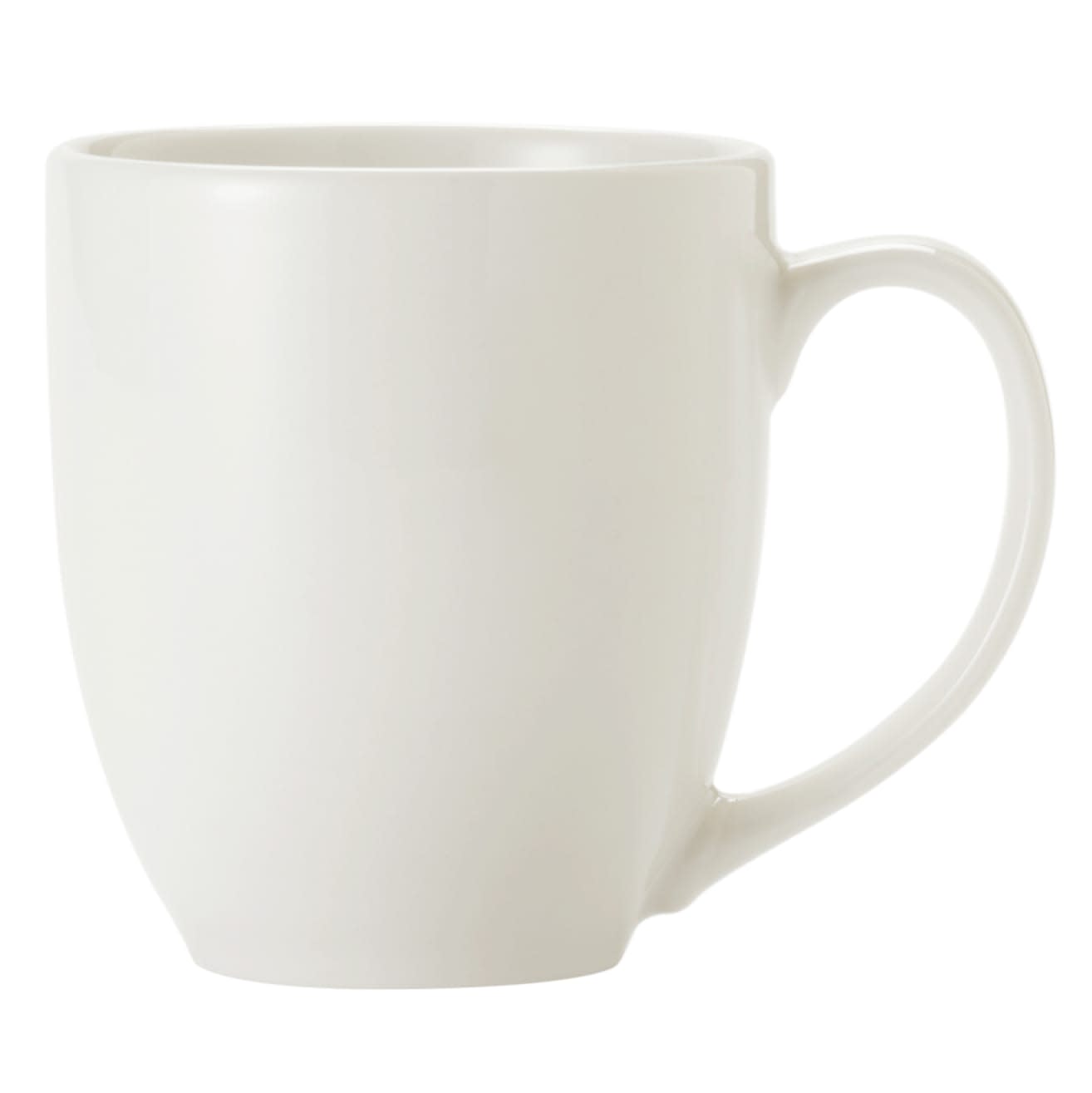 Porcelana 14 oz. Euro Mug, Bright White