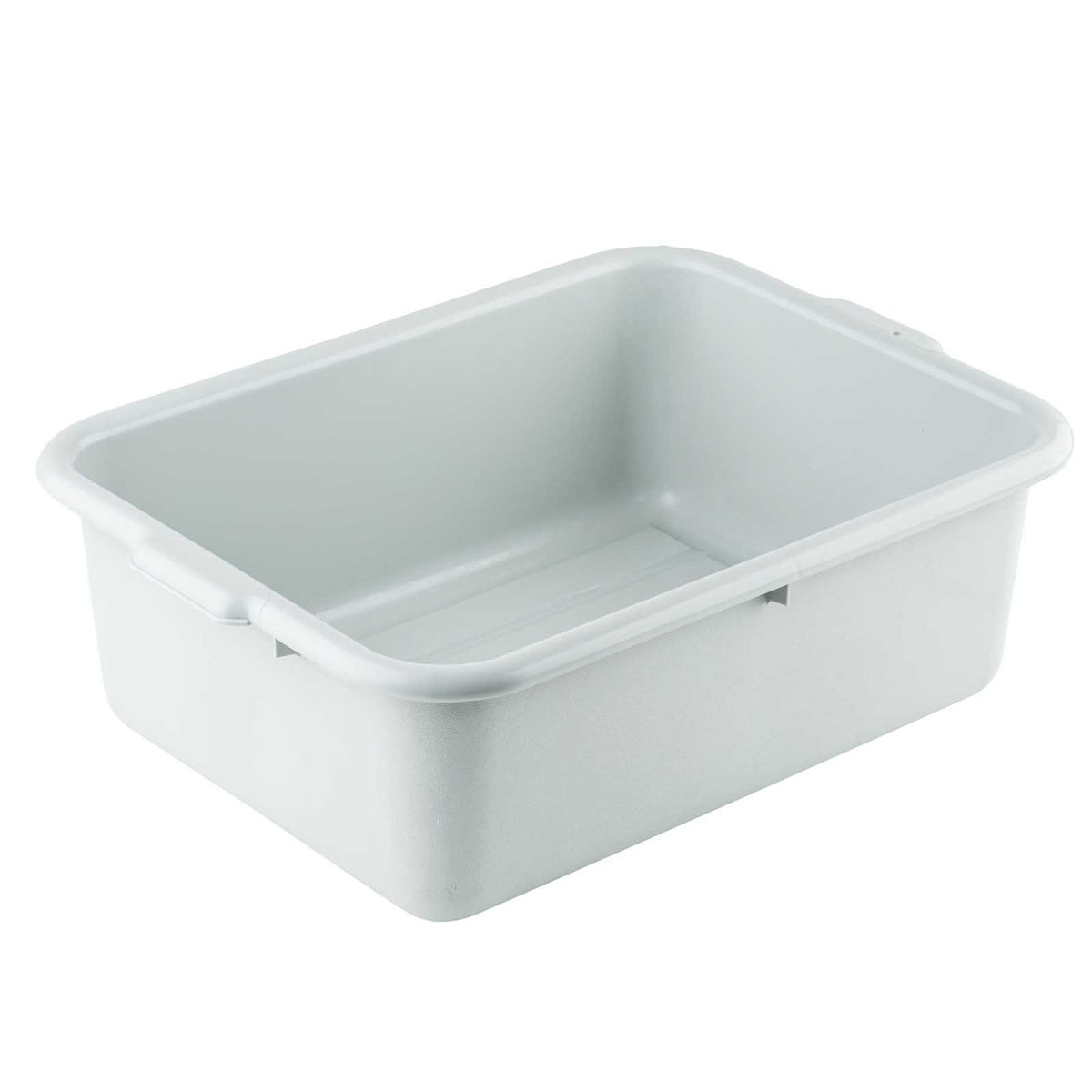 Tote Box, 21-1/2" x 15-3/4" x 7", gray