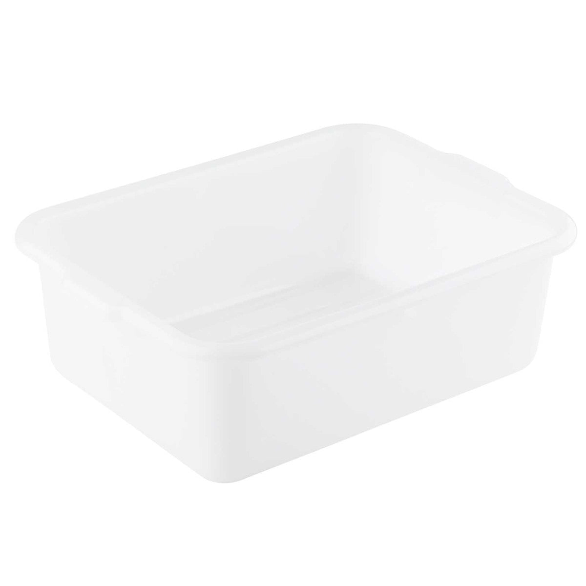 White Tote Box 21-1/2" x 15-3/4" x 7"