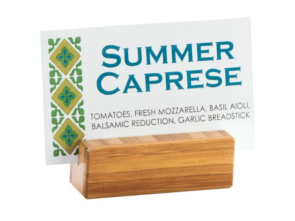 Bamboo Table Number/Card Holder