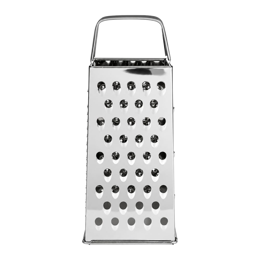 Stainless Steel Economy Cheese Grater 4" x 3" x 9"
