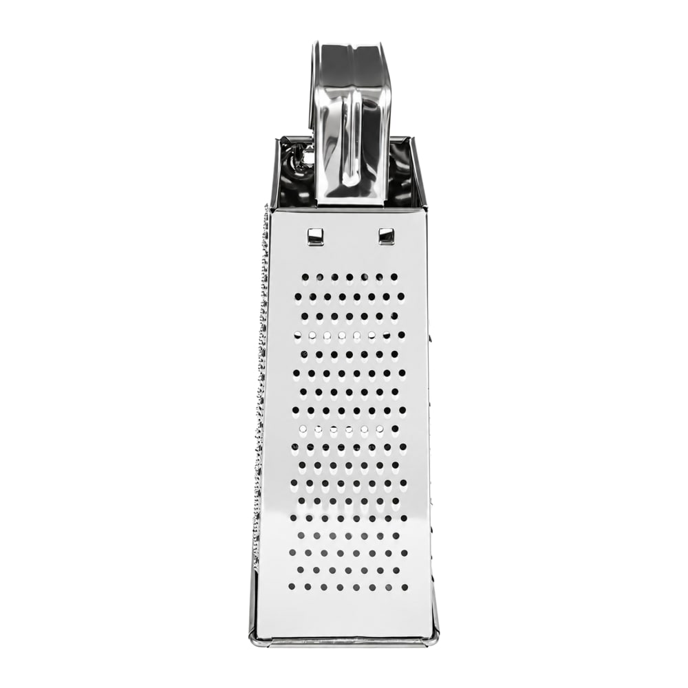 Stainless Steel Economy Cheese Grater 4" x 3" x 9"