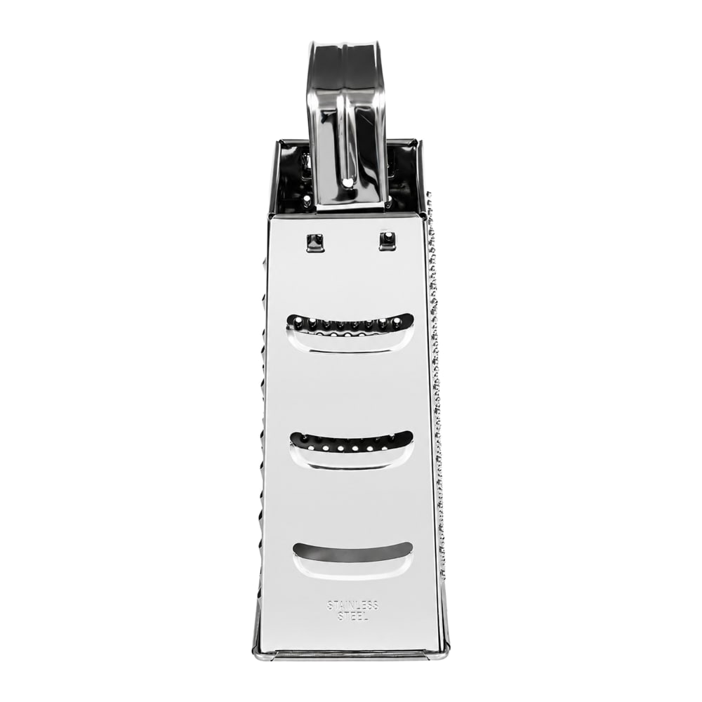 Stainless Steel Economy Cheese Grater 4" x 3" x 9"