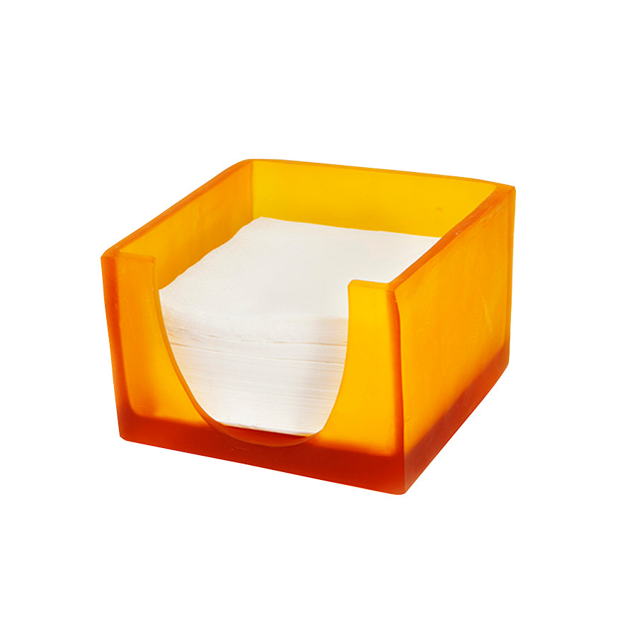 Beverage Napkin Holder L 6.0" W 6.0" Coffee Break
