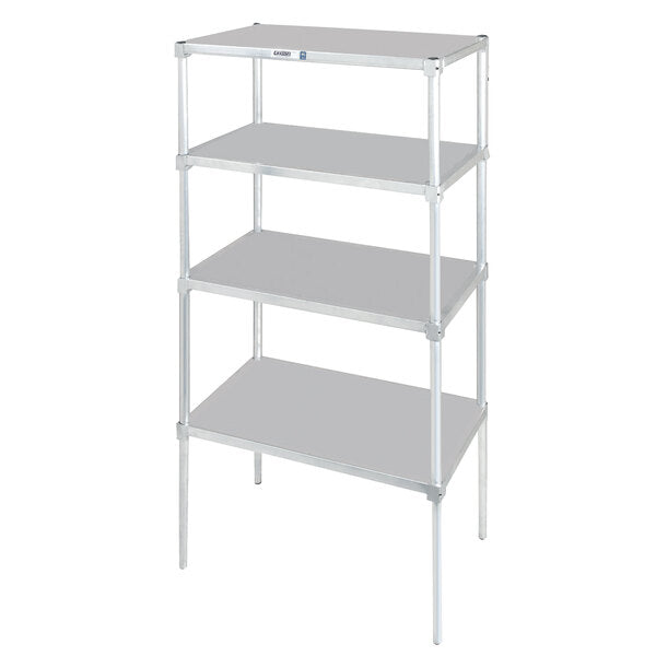 24" x 42" Adjustable Solid Aluminum Shelf