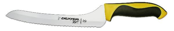 Dexter® 360™ Scalloped Slicer, 9", Yellow