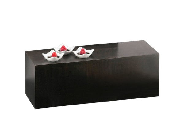 Midnight Bamboo Rectangular Crate/Riser, 20" x 7" x 7"