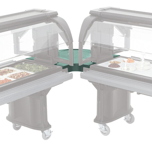 Versa Food Bar Corner Connector 36" Kentucky Green