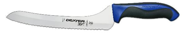 Dexter® 360™ Scalloped Slicer, 9", Blue