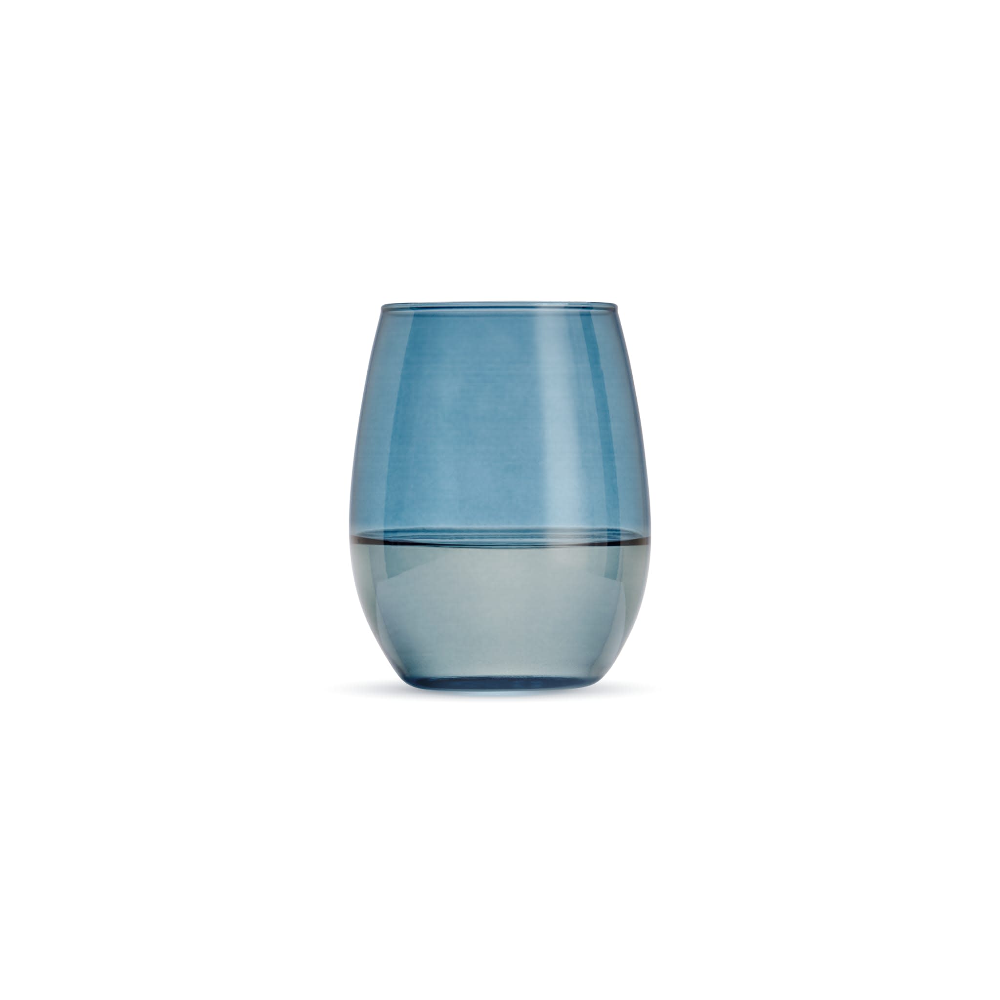 15 oz. Stemless Wine Glass, Sapphire