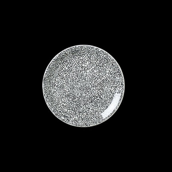 Ink Crackle Taste Coupe Plate 6.0"
